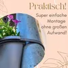 6er Set Fallrohr Blumentopf Fallrohr Blumentopf für Produktbild-Vorschau 4