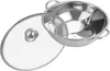 28 x 7cm Hot Pot en acier inoxydable avec diviseur, Set de Voir les images du produit 3