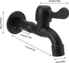 A black faucet with measurement indicators. Produktbild-Vorschau