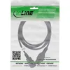 InLine® 16811 Netzkabelverlängerung, Warmgerätestecker Anteprima dell’immagine prodotto 3