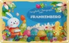 vianmo Blechschild 20x30 cm Ostergrüße FRANKENBERG Ostern Produktbild-Vorschau 1