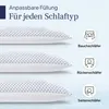 Gentle North 40x80 Orthopädisches Memory-Foam Kissen. Produktbild-Vorschau 3