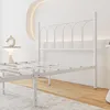 STILVORA Metallbett Weiß 140 x 200 cm Jugendbett mit Produktbild-Vorschau 5