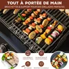 bremermann 6 brochettes pour barbecue avec support / acier Voir les images du produit 2