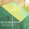 Outsunny náhradná skleníková fólia s UV ochranou, bočné Náhľad obrázku produktu 4