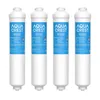 Four white in-line water filters are arranged in a row against a white background. Anteprima dell’immagine prodotto