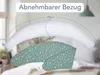 XXL Stillkissen grün | Schwangerschaftskissen | 190 x 40 cm Produktbild-Vorschau 2