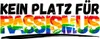Spreadshirt Kein Platz Für Rassismus Bunt Sticker Produktbild-Vorschau 2