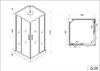 Komplettduschkabine TWIST 1 - 80 x 80 x 215 cm - Mit Produktbild-Vorschau 2