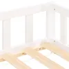 Homestyle4u Kinderbett 90x200 mit Rausfallschutz Weiß mit Produktbild-Vorschau 12