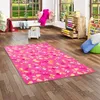 Kinder Spiel Teppich Schmetterling Pink, Größe:80x240 cm Produktbild-Vorschau 1
