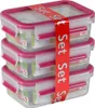 Emsa Clip&Close Frischhaltedosen 3er-Set 0,55 l, violett Produktbild-Vorschau 18