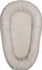 MamaLoes Babynest Velours Rippstoff Beige Wendemöglichkeit Produktbild-Vorschau 3