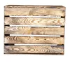 9er Set geflammte/flambiert Obstkiste 50cm x 40cm x 30cm Produktbild-Vorschau 5