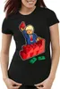 style3 Baustein Präsident Damen T-Shirt usa vereinigte Produktbild-Vorschau 1