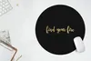 MuchoWow® Mauspad Mousepad Zitate - Feuer - Gold - Schwarz Produktbild-Vorschau 5