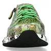 LAURA VITA Sneaker Burton 47 vert Leder grünmulti gelöchert Produktbild-Vorschau 4