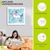 ARTland Leinwandbild Serie Sternzeichen Schütze Größe: Produktbild-Vorschau 3