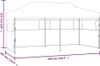 Tenda party pop-up con pareti laterali Pieghevole 3 x 6 m Anteprima dell’immagine prodotto 14