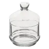 A clear, studio shot of a glass jar with a lid. Anteprima dell’immagine prodotto