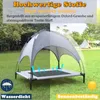 YARDIN Lit pour animaux domestiques avec baldaquin, Lit Voir les images du produit 3