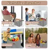 LZQ 2 × koš na palivové dřevo 60 l, plstěný koš z plsti a Náhled obrázku produktu 9