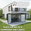Albatros Premium Fahrradgarage – verzinktes Metall in Produktbild-Vorschau 4