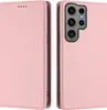 Litchi Leder Handyhülle für Samsung Galaxy S23 Ultra Wallet Produktbild-Vorschau 2