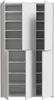 Armadio multiuso Medea 6 ante grigio chiaro 109x35x192 - Anteprima dell’immagine prodotto 5