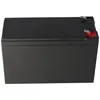 A black battery pack is shown from a slightly elevated side angle against a white background. Produktbild-Vorschau
