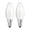 LED-Glaslampe "BASE", Kerze, 4W ersetzt 40W, E14, Warmweiß, Produktbild-Vorschau 5