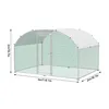 UISEBRT Hühnerstall 3x2m – Robustes Metall-Freilaufgehege Produktbild-Vorschau 2