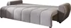 A light gray sofa bed is shown from a side-angle on a white background. Voir les images du produit