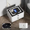 Nachttisch Nachttisch mit LED-Beleuchtung, mit 15W Produktbild-Vorschau 1