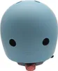 The back view of a blue children's helmet with a red light on the back. Podgląd zdjęcia produktu