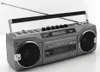 Kassettenradio Stereo Bluetooth SRR80TI Silber Produktbild-Vorschau 15