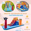 DREAMADE Aufblasbare Wasserrutsche, 6-in-1-Wasserpark mit Produktbild-Vorschau 5