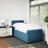 Boxspringbett mit Matratze Dunkelblau 90x200 cm Samt Produktbild-Vorschau 3