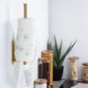 Porte-essuie-tout en acier doré Voir les images du produit 7