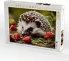 CALVENDO Puzzle Igelchen im Erdbeerfeld | 2000 Teile Produktbild-Vorschau 2