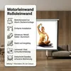 Mucola Beamerleinwand elektrisch Projektionsleinwand inkl. Produktbild-Vorschau 2
