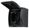 REV RITTER stopcontact, type AquaForm FR, antracietkleur Productafbeelding-voorbeeld 5