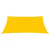 Voile d'ombrage 160 g/m² carré jaune 5x5 m PEHD Voir les images du produit 3