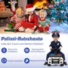 COSTWAY Voiture à pédales Police, véhicule à pédales avec Voir les images du produit 8