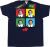 Elf - T-Shirt für Herren BI23804 (S) (Marineblau) Produktbild-Vorschau 1