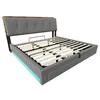Letto imbottito MODFU con contenitore 180x200 con Anteprima dell’immagine prodotto 8