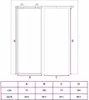 Posuvné dveře černé 76 x 205 cm tvrzené sklo a hliník Náhled obrázku produktu 9