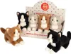 Teddy-Hermann Teddy Hermann mačky 3-farebné rôzne 20 cm Náhľad obrázku produktu 1