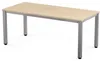 Schreibtisch Executive BxTxH 180x80x73cm Gestell verchromt Produktbild-Vorschau 2
