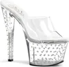 STARDUST-701 Damen Slipper von Pleaser, Transparent  , EU Produktbild-Vorschau 1